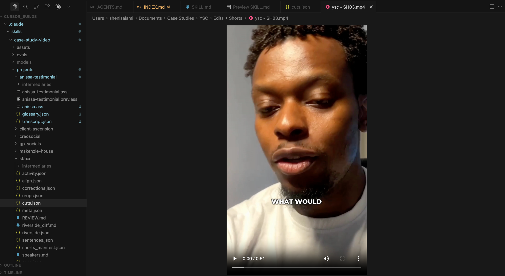 Short Form Content Generator — the as-built system.
